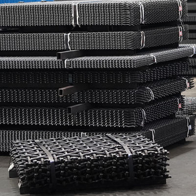 Permeabilidade Óptima Crimp Wire Screens Mesh para agregação de cascalho Carvão e minério