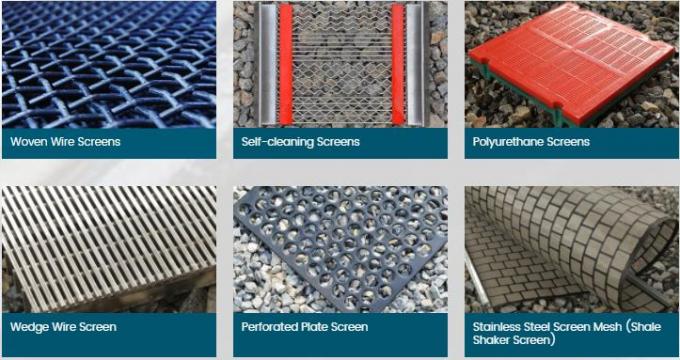Tela de arame de aço ISO9001 65Mn tela de areia com aumento de 30% na vida útil 2